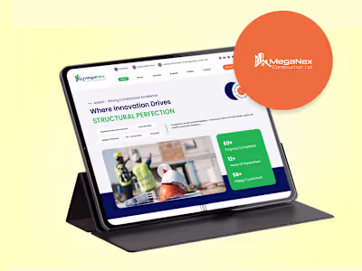 MegaNex Construction – Landing Page Case Study