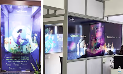 Office Branding for TechVerve Pvt Ltd, India