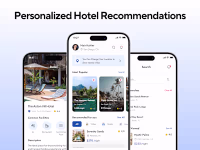 StayEase Hotel Booking App Development