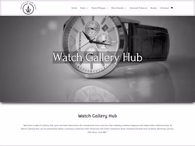 Watch gallery hub