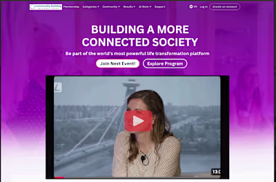 Event Website Buildout & Copywriting