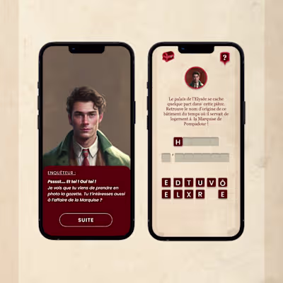 Design of a mobile application