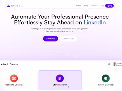 Eldrin AI: Revolutionize Your Content Creation