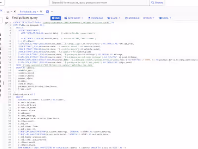 Efficient Data Querying and Preparation for BigQuery Analytics