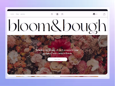 Florist E-Comm Site
