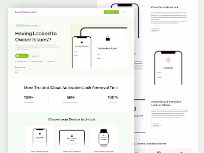 LockedToOwner Website Redesign