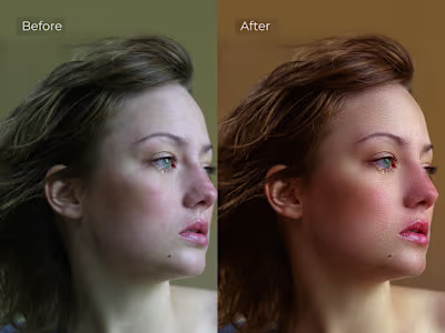 Photo retouching