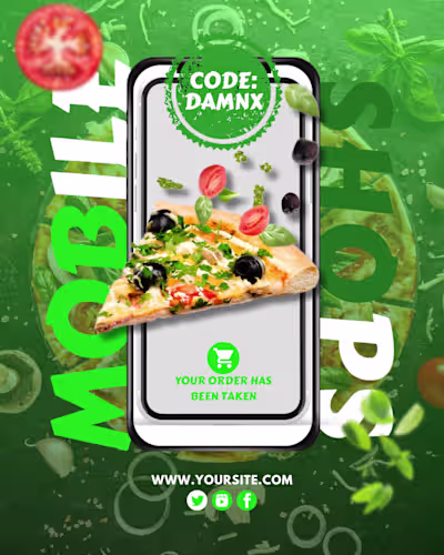 Food Ordering Advertisement