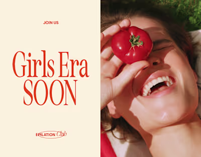 GIRLS DON'T CRY Epilation Studio / Branding