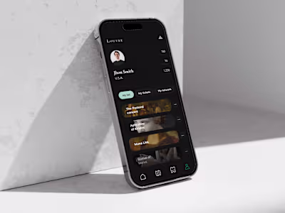 UI/UX | Louvre museum App