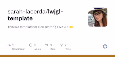 LWJGL Project Template Development