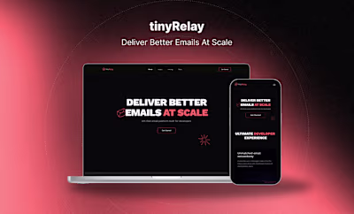 tinyRelay Website Development