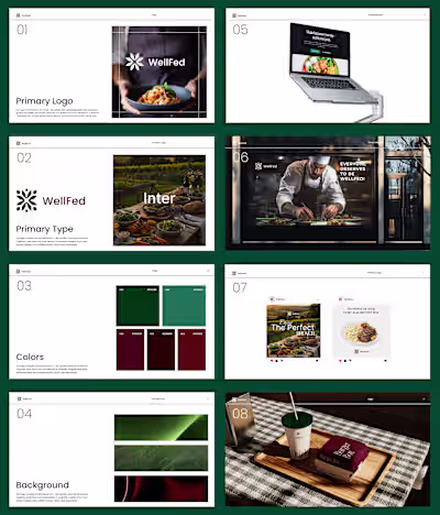 WellFed Brand Identity Design