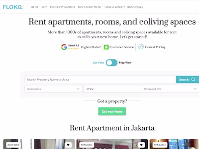 Flokq.com - Rent Apartments, Co Living and Rooms