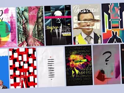 Last weekend I snapped and started making one poster a day. ...