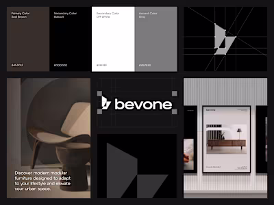 bevone - Furniture & Interior Visual Identity Branding Guideline
