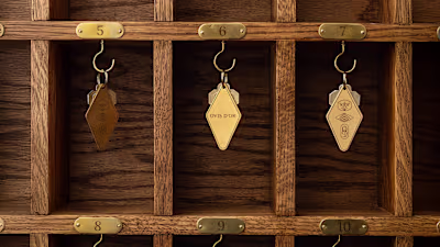 Visual Identity for Ovis D’Or Luxury Apartment