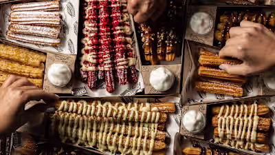 Creative and Strategic Menu Design for La Churroteca