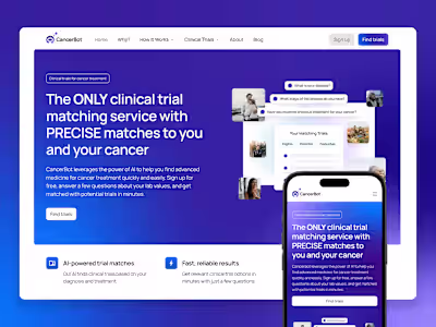 Framer Website & Brand for AI MedTech Startup