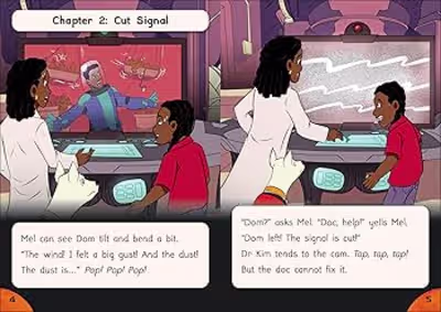 Decodable Phonics Series - Mel on Mars