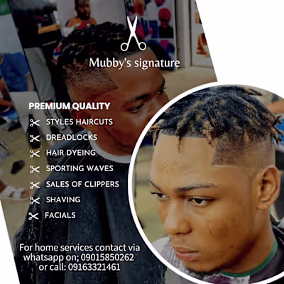 Barber shop poster