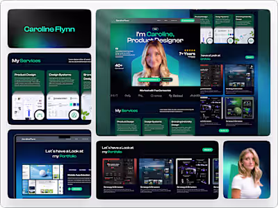 Portfolio Website : Web Development + UI Design