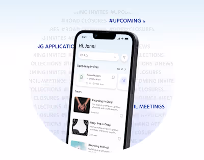 Local Community Dashboard | Mobile App
