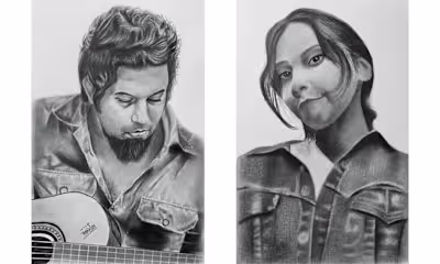 Customize realistic pencil drawings