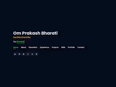 Personal Portfolio
