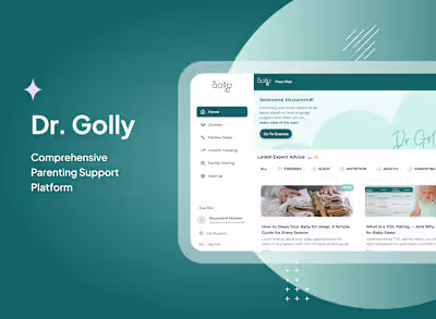 Dr. Golly E-Commerce Parenting Platform Development