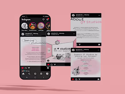 QT Studios Instagram Strategy & Campaign Highlights