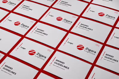 Zigara Logistics Branding Design