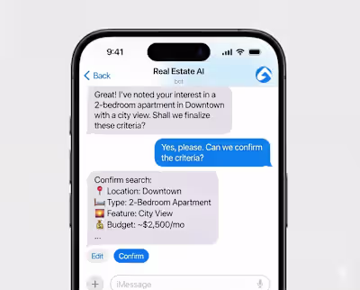 I developed this AI Chatbot for a Real Estate agency to auto...