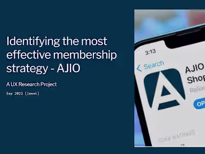Identifying the most effective membership strategy for AJIO