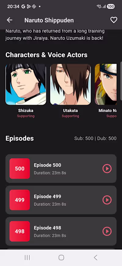Anime Streaming Application – A cross-platform anime app bui...