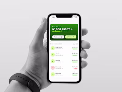 Bulvd Wallet Design for Short-let Booking App