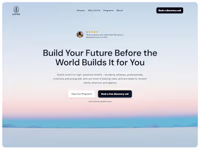 Aspire Website Design and Development