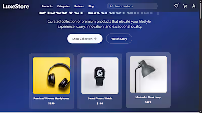 E-Commerce Web App Development