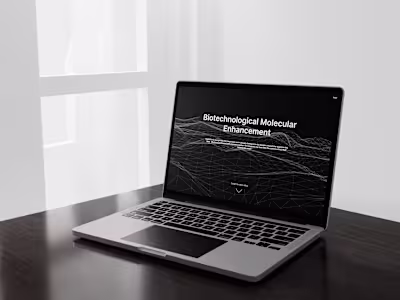 Website for Bio-Research Company