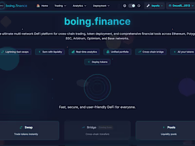 boing.finance (http://boing.finance) Taking DeFi to the next...
