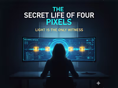 AI-generated film poster for an original short film I create...