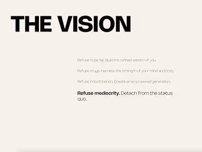 Framer Landing Page for LA Brand