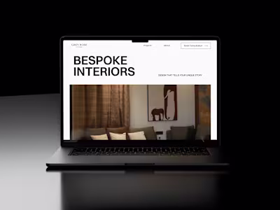 Multi Page Website "Grey Rose"