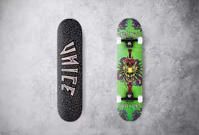 Skateboard Series Graphic Art