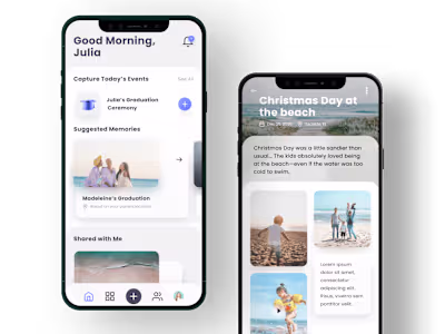 Web + Mobile UX/UI Design for Social Platform