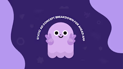 STATIC AD FOR AHEAD APP