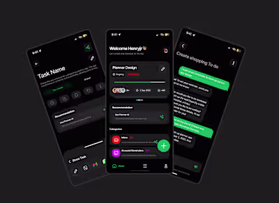 An energized todo app centered around friends and family