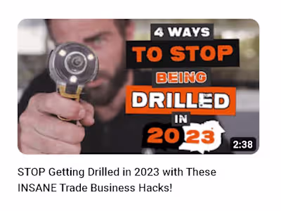 STOP Getting Drilled in 2023 with These INSANE Trade Business H…