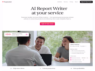 AI Platform for Financial Advisors