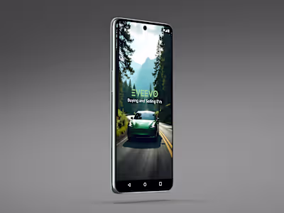 Smart EV Marketplace — eCommerce Mobile UI/UX Design